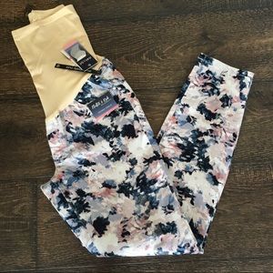 NWT! Floral Maternity Jeans